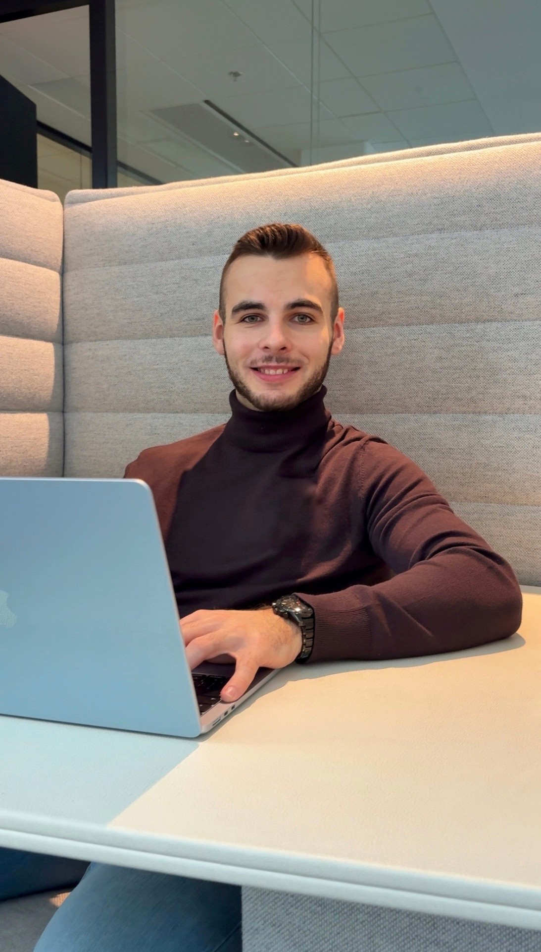 Dominik Krásl při osobní konzultaci